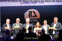 Die Preisträger des International Trailer Award 2027 bei der Night of the Stars in Hannover (Bild: Stefan Siedler)