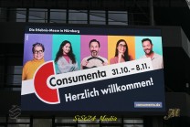Die Consumenta auf dem Nürnberger Messegelände ist bis zum 8. November geöffnet. (Bild: Stefan Siedler)