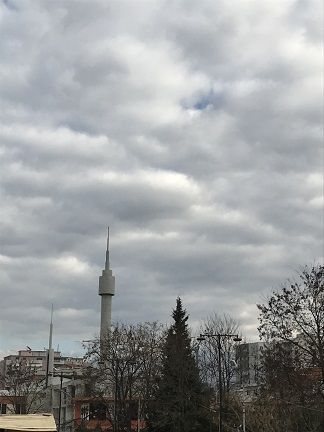 Elbasan, eine Stadt in Mittelalbanien 