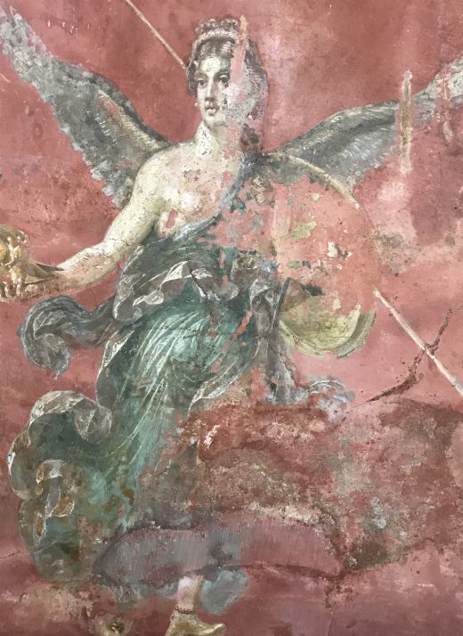 Fresko aus Pompeji