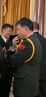 Oberst Militärattaché der Volksrepublik China TANG Hao