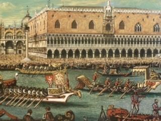 Historische Regatten in Venedig