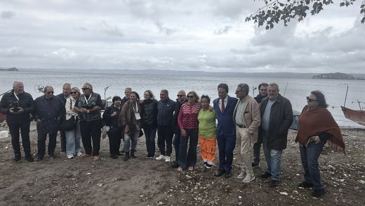 Bürgermeister mit Mitgliedern der Expotuscia DMO